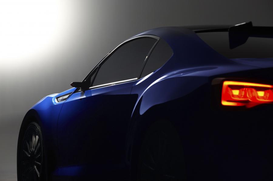 Эскиз Subaru BRZ Concept STi 2011 года  (фото 10 из 15)